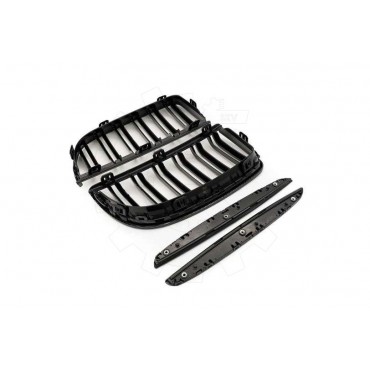 2 Grilles de Radiateur Pour BMW Série 3 E90 E91 51137117241 51137117242