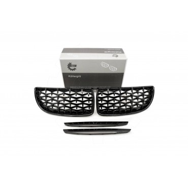 2 Grilles de Radiateur Pour BMW Série 3 E90 E91 51137117241 51137117242