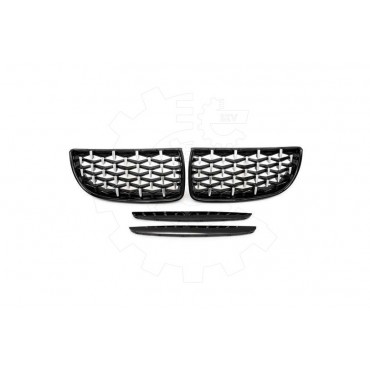 2 Grilles de Radiateur Pour BMW Série 3 E90 E91 51137117241 51137117242