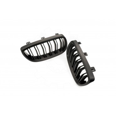 2 Grilles de Radiateur Pour BMW Série 3 E90 E92 E93 51137157275 51137157276