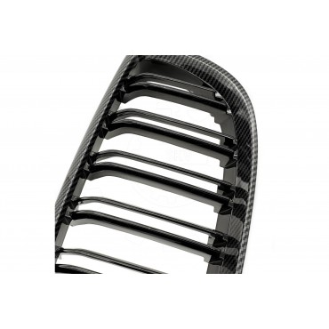 2 Grilles de Radiateur Pour BMW Série 3 E90 E92 E93 51137157275 51137157276