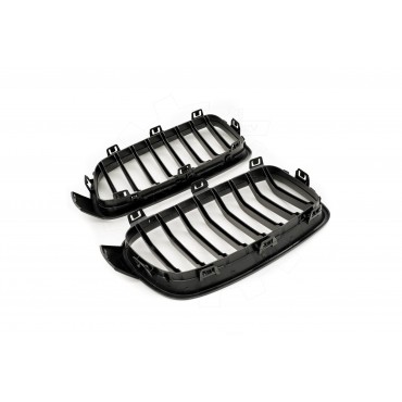 2 Grilles de Radiateur Pour BMW Série 3 F30, F80 F31 51137255411