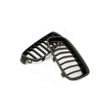2 Grilles de Radiateur Pour BMW Série 3 F30, F80 F31 51137255411