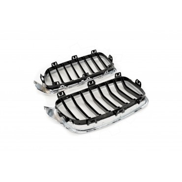 2 Grilles de Radiateur Pour BMW Série 3 F30, F80 F31 51137255411