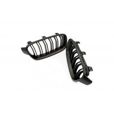 2 Grilles de Radiateur Pour BMW Série 3 F30, F80 F31 51137255411