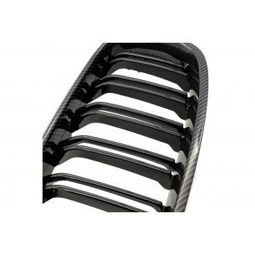 2 Grilles de Radiateur Pour BMW Série 3 F30, F80 F31 51137255411