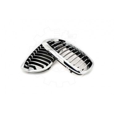 2 Grilles de Radiateur Pour BMW Série 3 E46 51137064317 51138208685