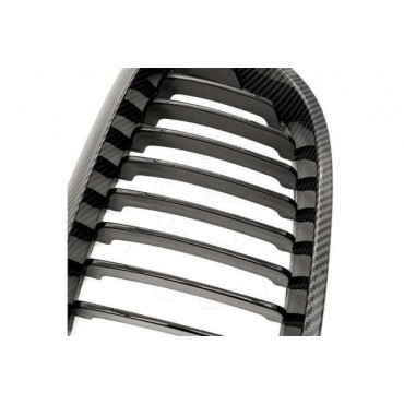 2 Grilles de Radiateur Pour BMW Série 3 E46 51137064317 51138208685