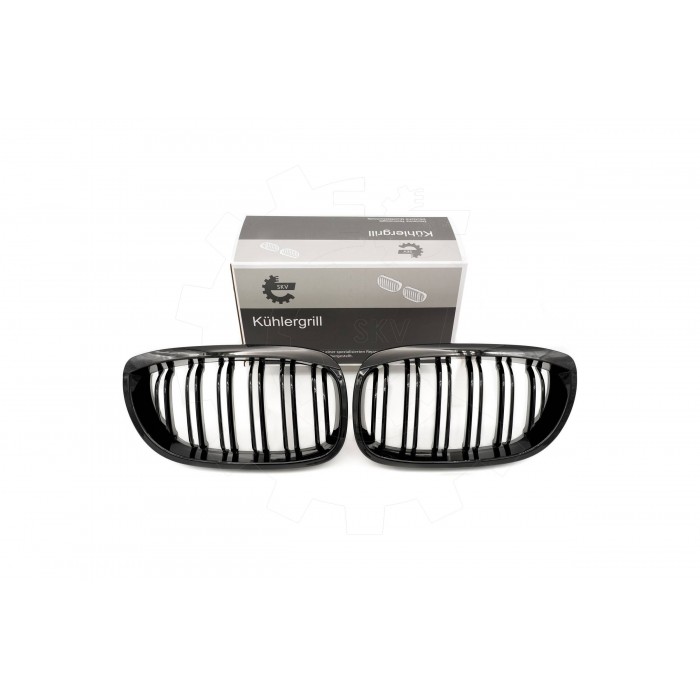 2 Grilles de Radiateur Pour BMW Série 3 E46 51137064317 51138208685