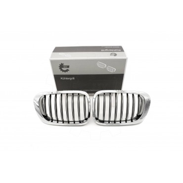 2 Grilles de Radiateur Pour BMW Série 3 E46 51138208683