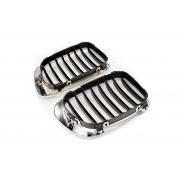 2 Grilles de Radiateur Pour BMW Série 3 E46 51138208683