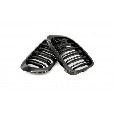 2 Grilles de Radiateur Pour BMW Série 3 E46 51138208683