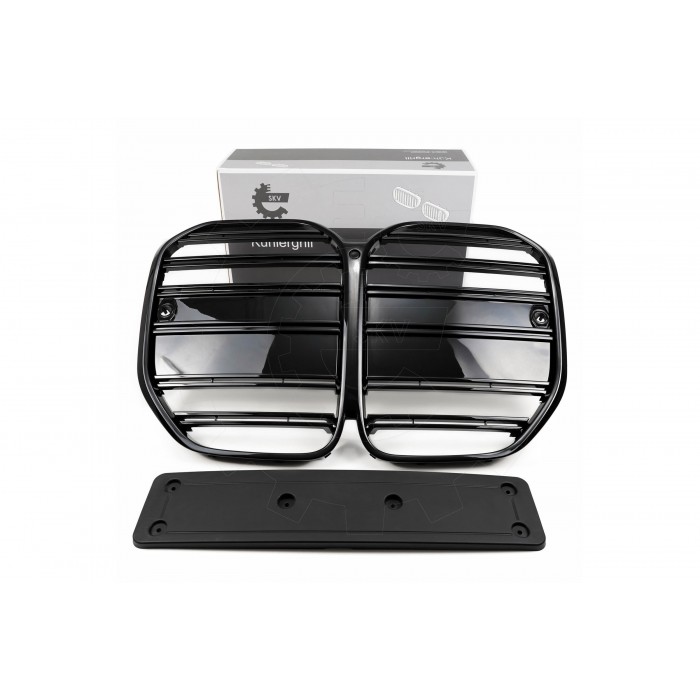 2 Grilles de Radiateur Pour BMW Série 4 G22, G82 51137486809