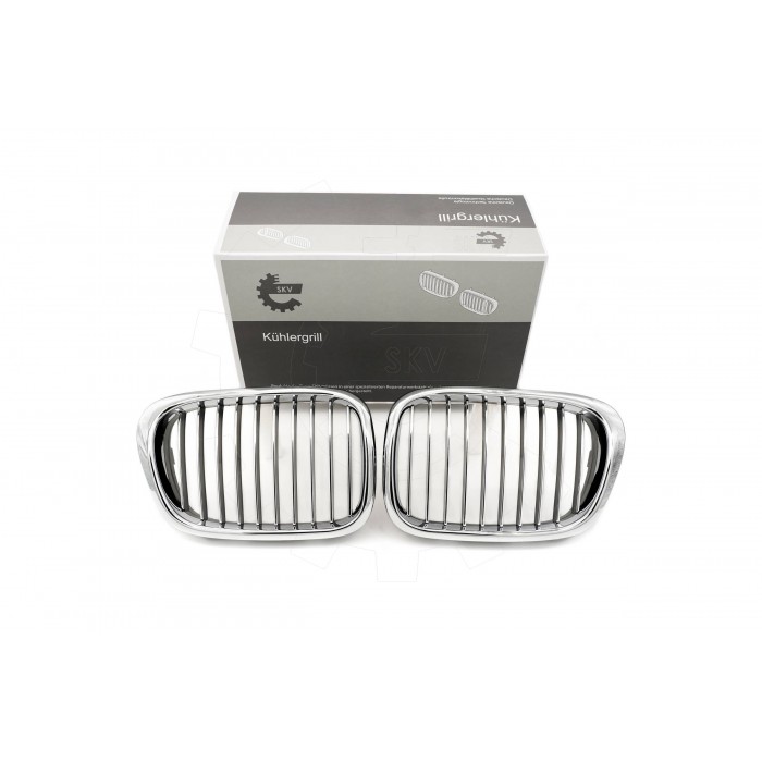 2 Grilles de Radiateur Pour BMW Série 5 E39 51132497261 51138184531