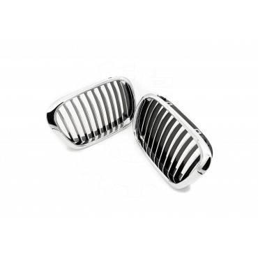 2 Grilles de Radiateur Pour BMW Série 5 E39 51132497261 51138184531