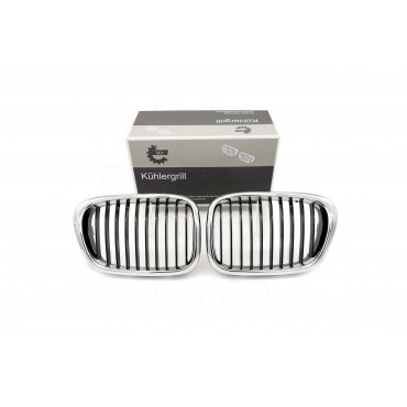 2 Grilles de Radiateur Pour BMW Série 5 E39 51132497261 51138184531