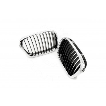 2 Grilles de Radiateur Pour BMW Série 5 E39 51132497261 51138184531