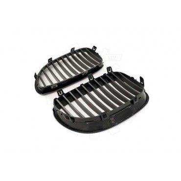 2 Grilles de Radiateur Pour BMW Série 5 E60 E61 51137027061 51137027062