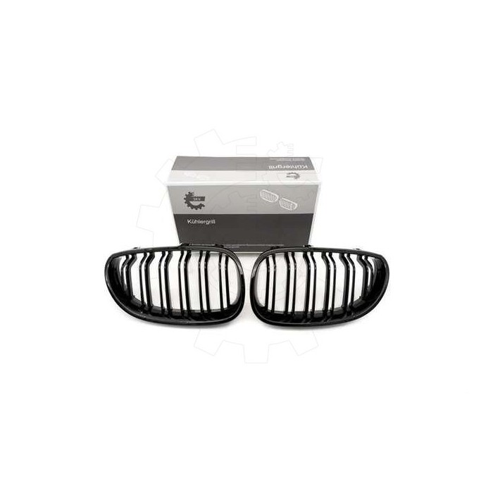 2 Grilles de Radiateur Pour BMW Série 5 E60 E61 51137027061 51137027062