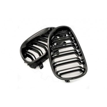 2 Grilles de Radiateur Pour BMW Série 5 E60 E61 51137027061 51137027062