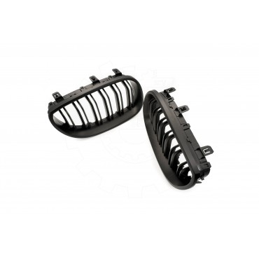 2 Grilles de Radiateur Pour BMW Série 5 E60 E61 51137027061 51137027062
