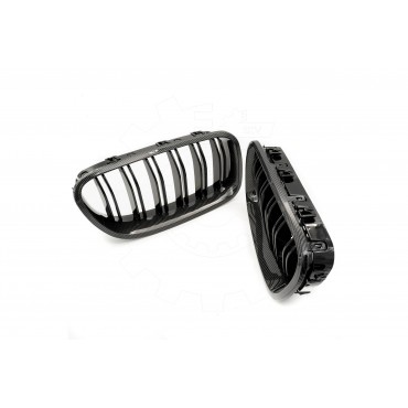 2 Grilles de Radiateur Pour BMW Série 5 F10 F11 51137261356