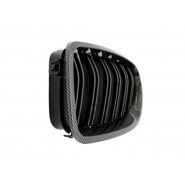 2 Grilles de Radiateur Pour BMW Série 5 F10 F11 51137261356