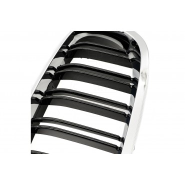 2 Grilles de Radiateur Pour BMW Série 5 F10 F11 51137261356