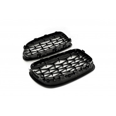2 Grilles de Radiateur Pour BMW Série 5 F10 F11 51137261356