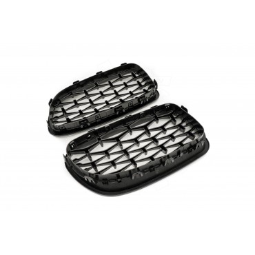 2 Grilles de Radiateur Pour BMW Série 5 F10 F11 51137261356