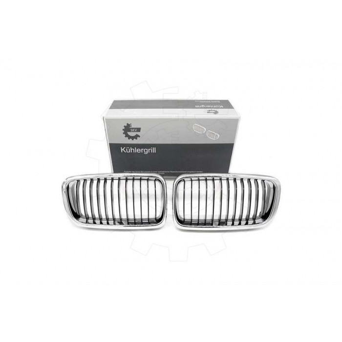 2 Grilles de Radiateur Pour BMW Série 7 E38 51138125811