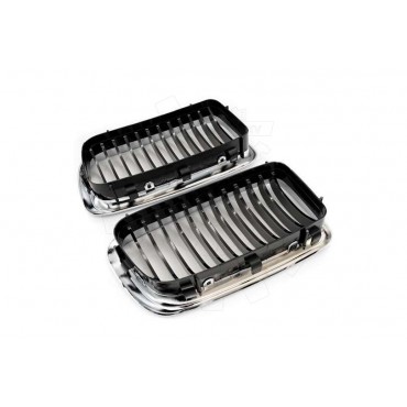 2 Grilles de Radiateur Pour BMW Série 7 E38 51138125811