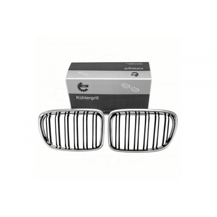 2 Grilles de Radiateur Pour BMW X1 E84 51112993305 51112993306 51112993307