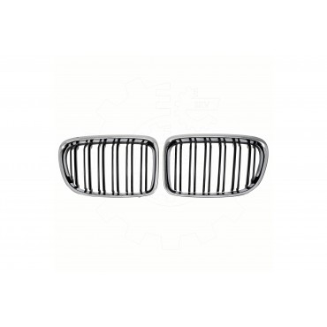 2 Grilles de Radiateur Pour BMW X1 E84 51112993305 51112993306 51112993307