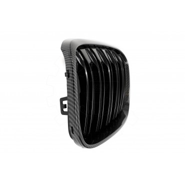 2 Grilles de Radiateur Pour BMW X1 F48 51117383364
