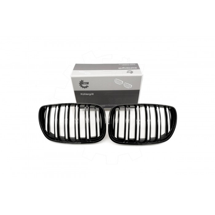 2 Grilles de Radiateur Pour BMW X5 E53 51137124815 51138250051