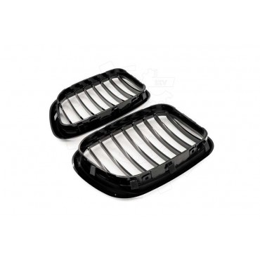 2 Grilles de Radiateur Pour BMW X5 E53 51137113733 51138402645