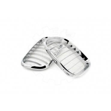 2 Grilles de Radiateur Pour BMW X5 E53 51137113733 51138402645