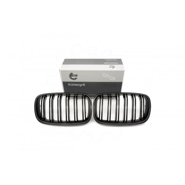 2 Grilles de Radiateur Pour BMW X5 E70 51712150246