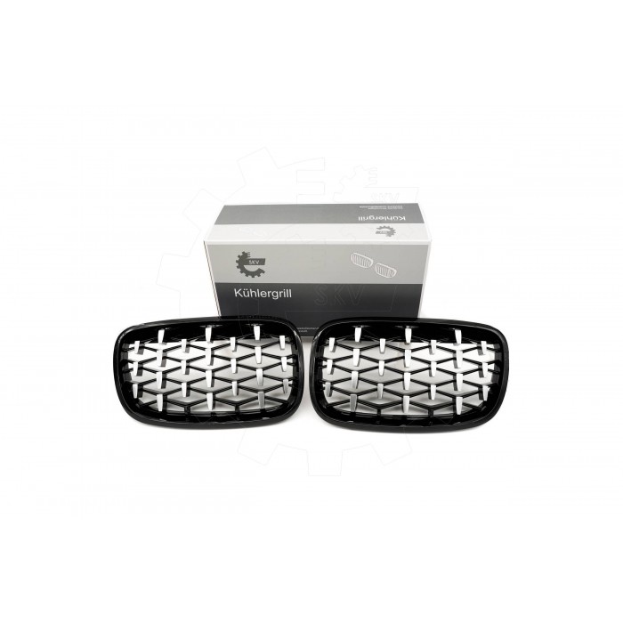 2 Grilles de Radiateur Pour BMW X5 E70 51712150246
