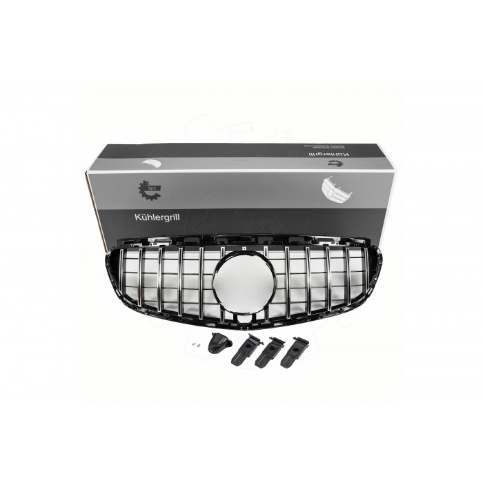 Grille de Radiateur Pare Choc Avant Pour Mercedes-Benz Classe E 2128801483