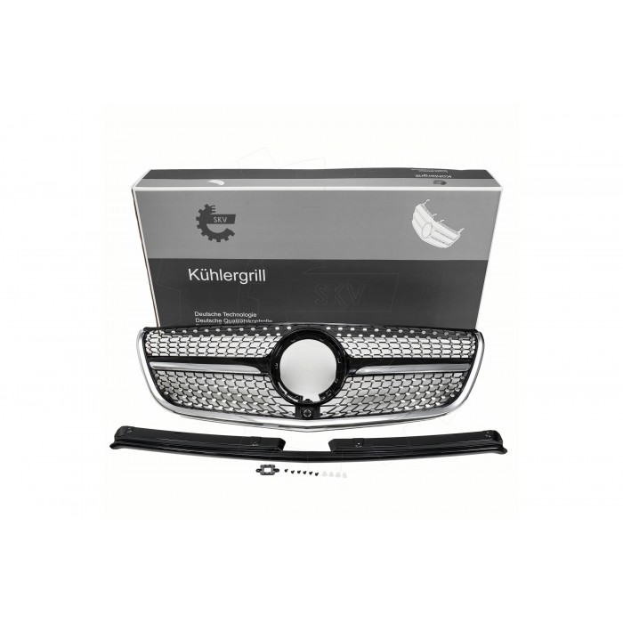 Grille de Radiateur Pare Choc Avant Pour Mercedes-Benz Classe V Vito 4478881700