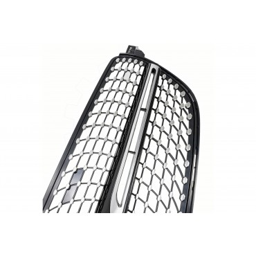 Grille de Radiateur Pare Choc Avant Pour Mercedes-Benz GLE 1668880260