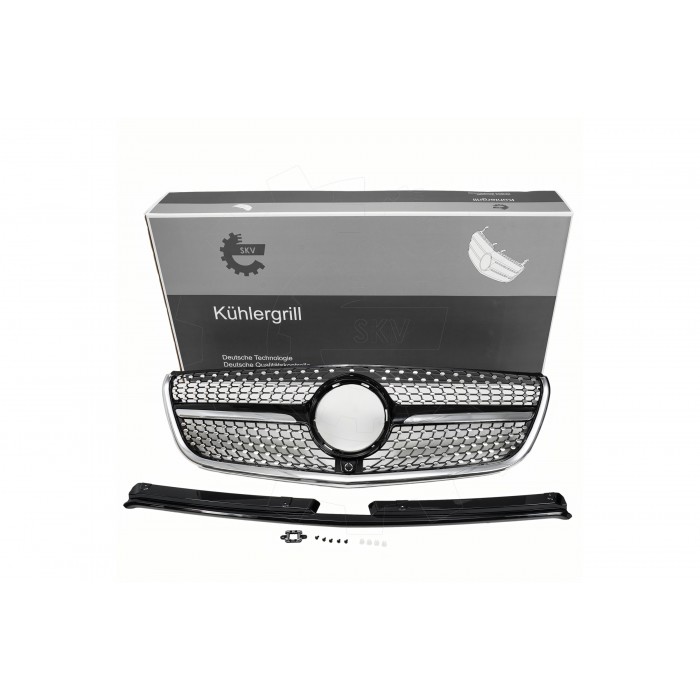 Grille de Radiateur Pare Choc Avant Pour Mercedes-Benz Vito 4478800023