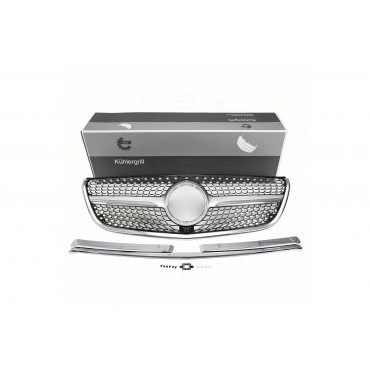 Grille de Radiateur Pare Choc Avant Pour Mercedes-Benz Vito 4478800023