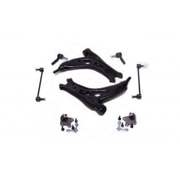 Kit Bras de Suspension Pour VW Seat Skoda 6Q0411315C 6Q0411315D 6Q0411315E