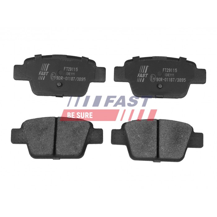 Kit Plaquette de Frein Arrière Pour Fiat Alfa Romeo Lancia 71765051 71769094