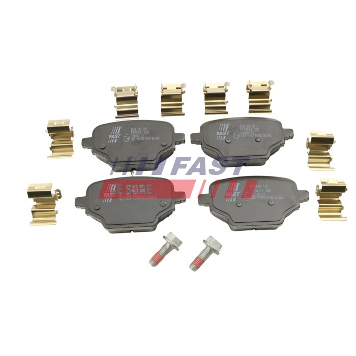 Kit Plaquette de Frein Arrière Pour Peugeot Opel Toyota Citroën 1635254980