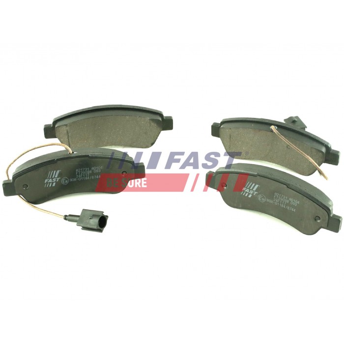 Kit Plaquette de Frein Arrière Pour Peugeot Fiat Citroën 1612434180 155253632