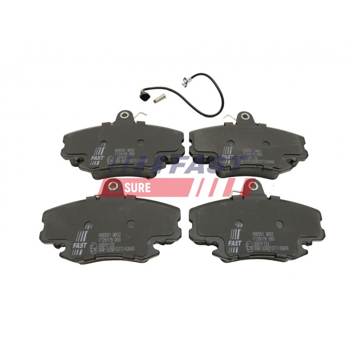 Kit Plaquette de Frein Avant Pour Peugeot Renault Dacia E172171 6000008018